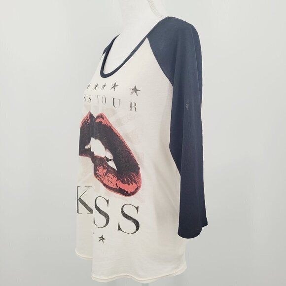 EXPRESS “Miss Your Kiss” Graphic Tee - Picture 2 of 7